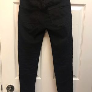 Black skinny fit men’s jeans